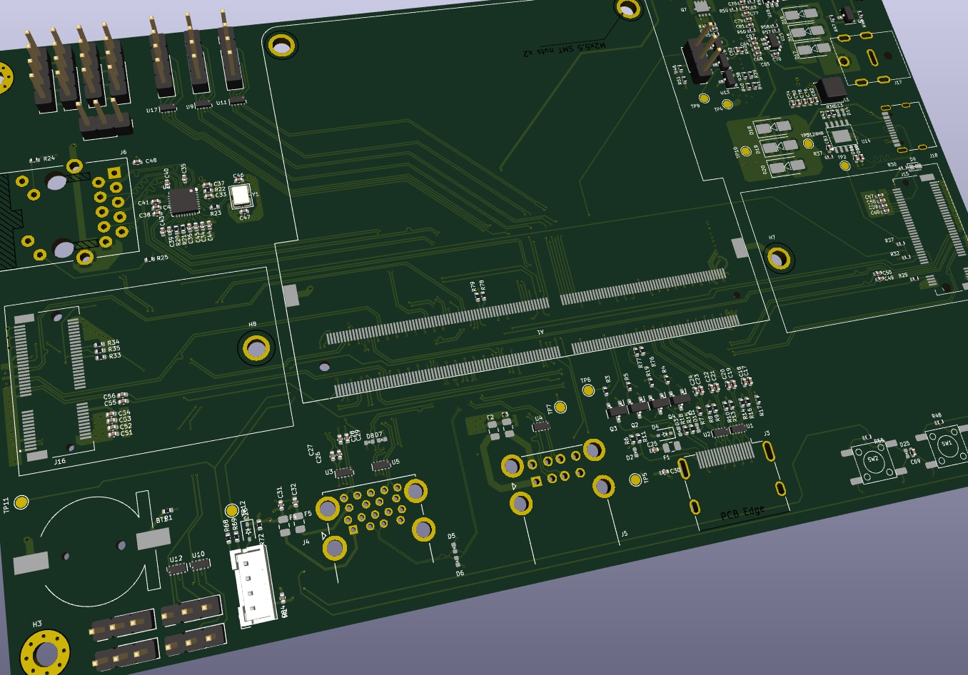 Design a custom computer board with KiCad